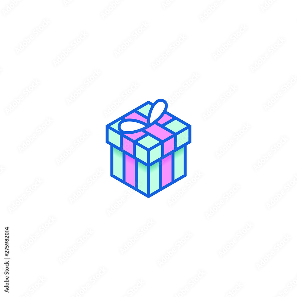 Modern Gift Icons Isometric 3d for electronic commerce store all company shopping business internet with high end look Modern Gift Icons Isometric 3d for electronic commerce store all company shopping business internet with high end look