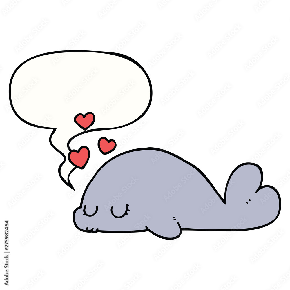 cute cartoon dolphin and speech bubble cute cartoon dolphin and speech bubble