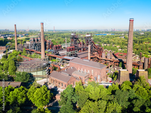 Landschaftspark industrial public park, Duisburg photo