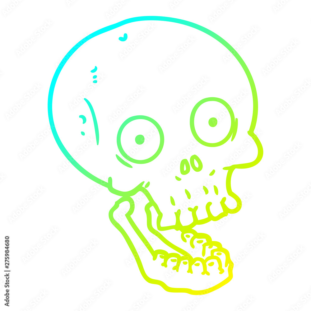 cold gradient line drawing cold gradient line drawing