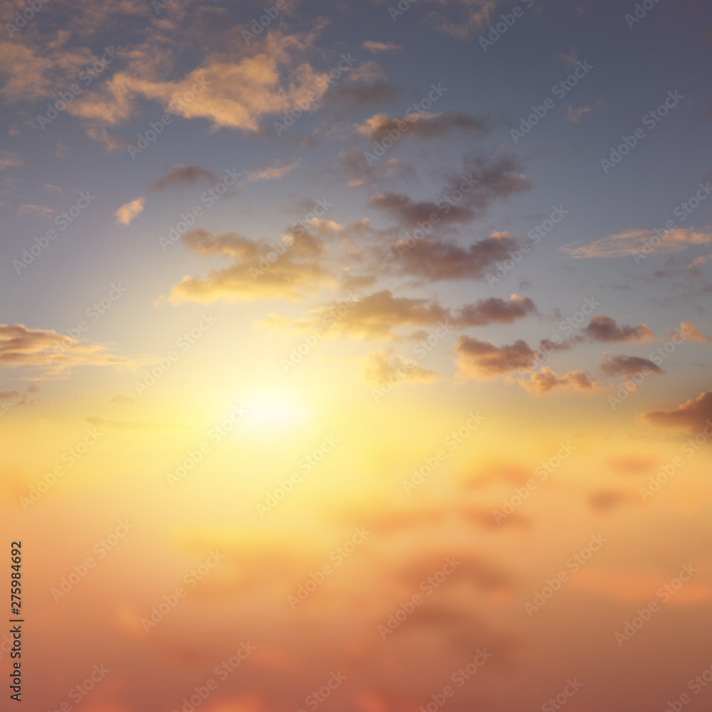 Sunny bright sky Sunny bright sky