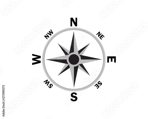 Vector - Compass signs and symbols logo