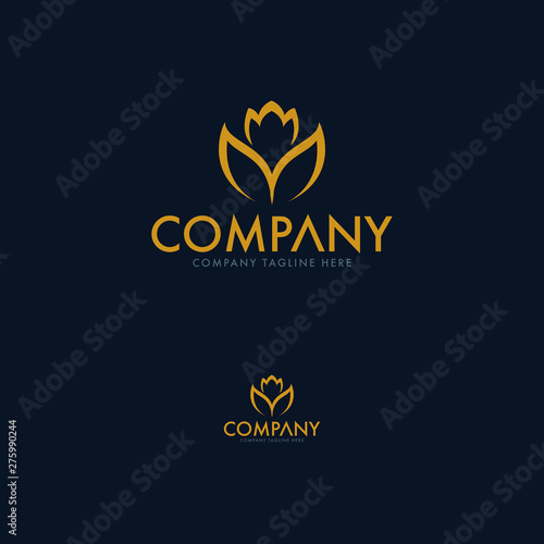 Creative Tulip and Floral Logo Template