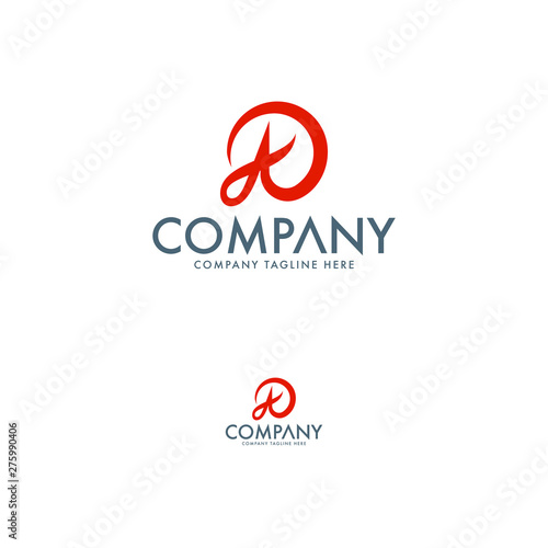Creative Letter A Logo Design Template