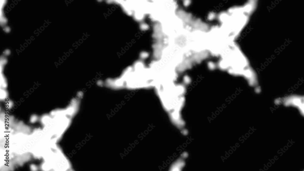 Psychedelic multicolored kaleidoscope particle animation. Psychedelic multicolored kaleidoscope particle animation.