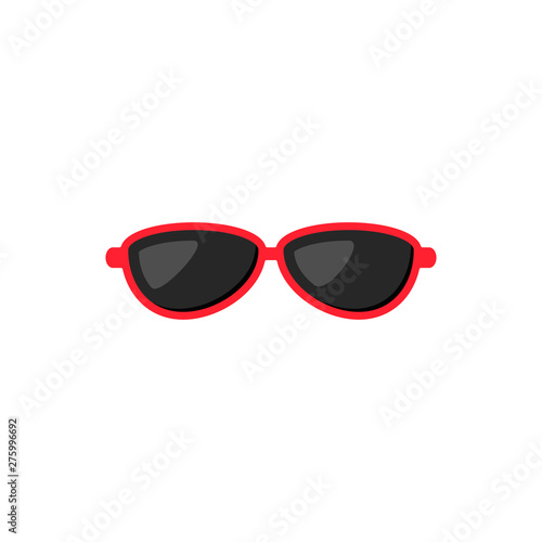 Sunglasses icon, Vector flat style isolated illustration