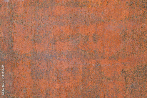 Red rusty scratched wall surface
