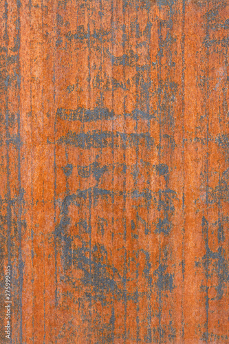 Red rusty scratched wall surface © Jelena Z