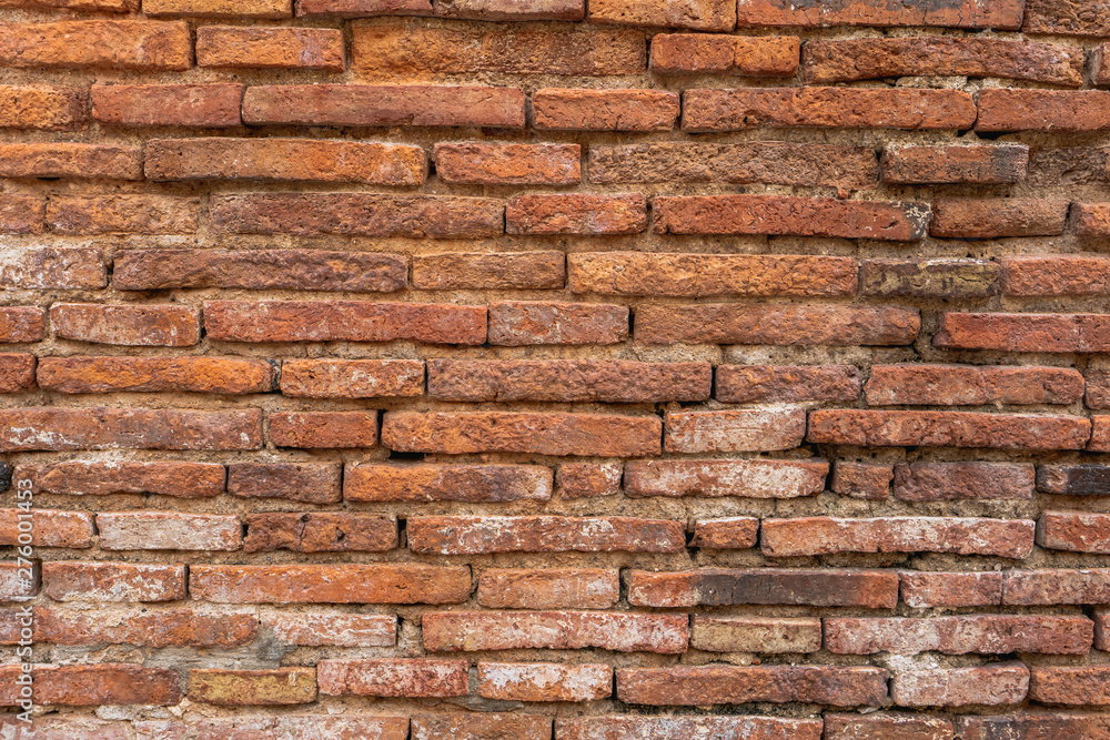 Obraz premium Antique brick wall pattern background.