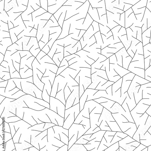 silhouette tree branches monochromatic lines seamless pattern abstract background texture