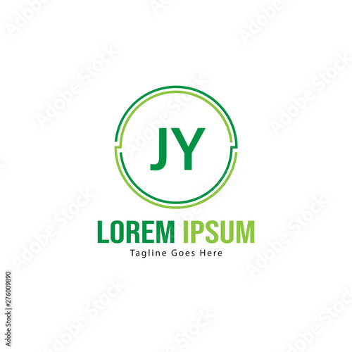 Initial JY logo template with modern frame. Minimalist JY letter logo vector illustration Free Download Initial JY logo template with modern frame. Minimalist JY letter logo vector illustration - GFXLoad