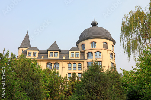 European architecture in the park, Tangshan, China