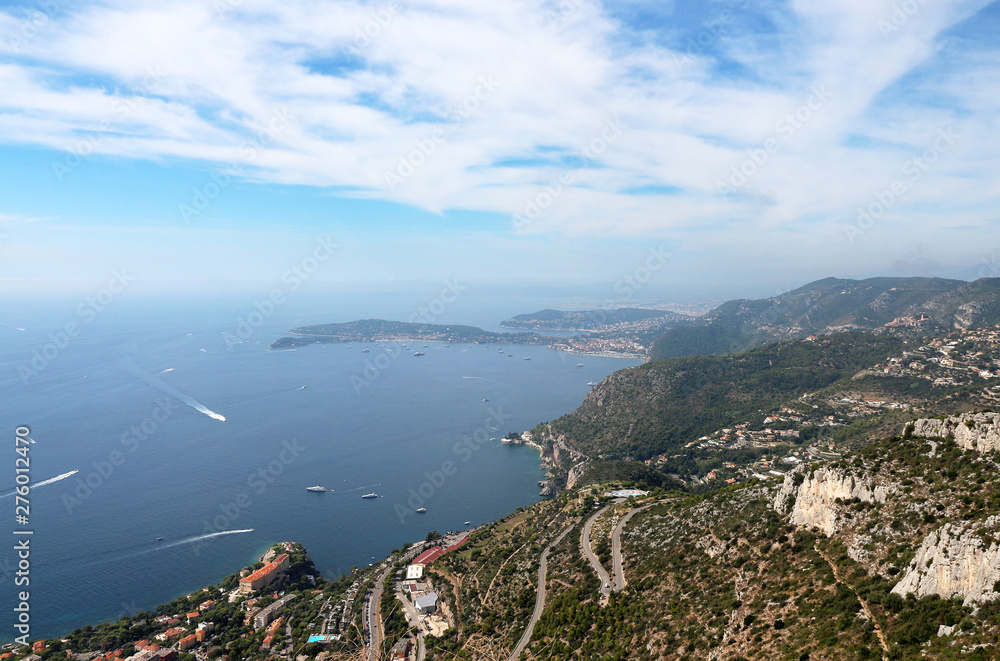 French Riviera - aerial view	