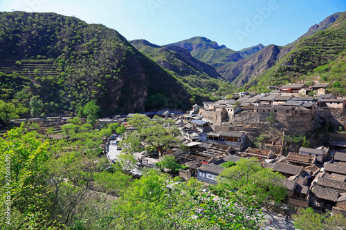 Cuandixia Village scenery, Beijing, China photo