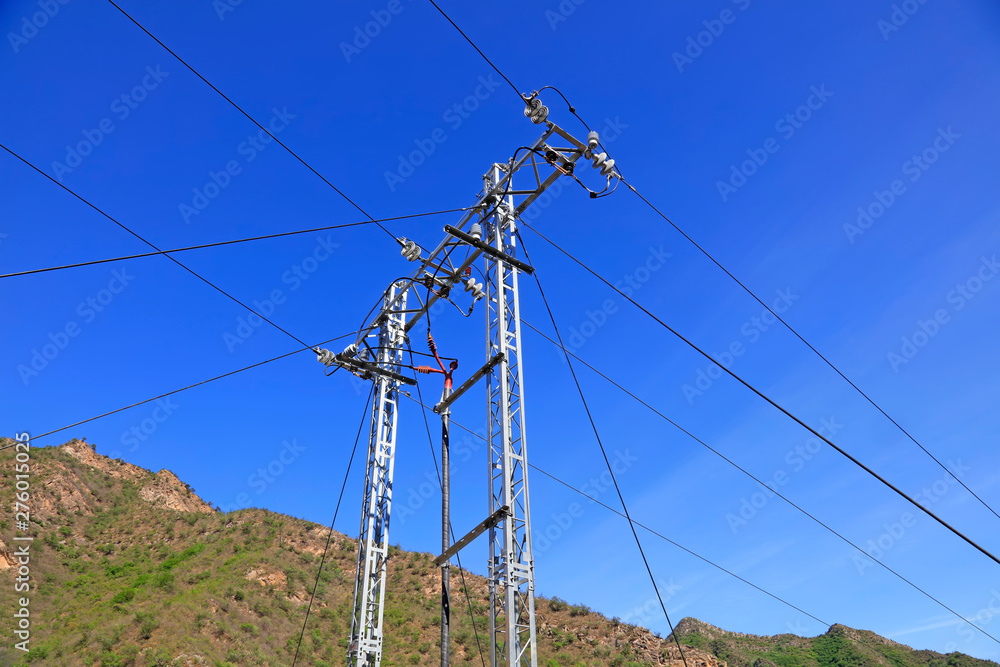 Power support in mountain area