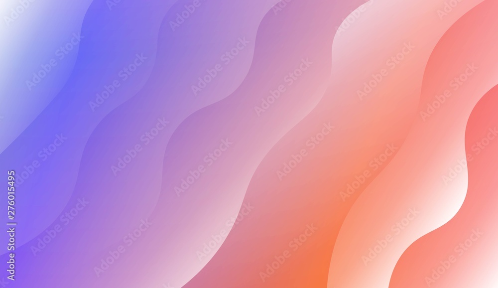 Modern Waves. Futuristic Technology Style Background. Design For Your Header Page, Ad, Poster, Banner. Vector Illustration with Color Gradient. Modern Waves. Futuristic Technology Style Background. Design For Your Header Page, Ad, Poster, Banner. Vector Illustration with Color Gradient.