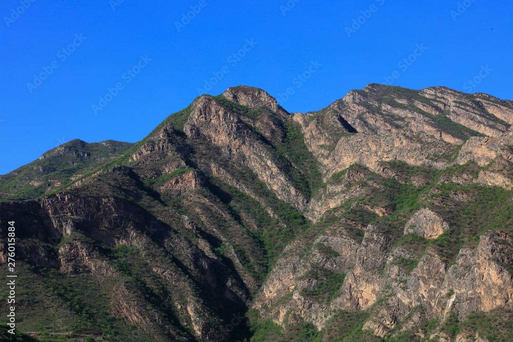 Natural environment of mountain area