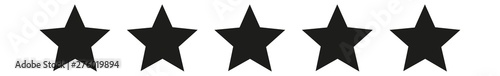 5 Stars Black | Customer Rating | Websites Review