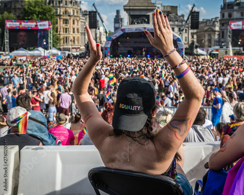 Pride festival in London.