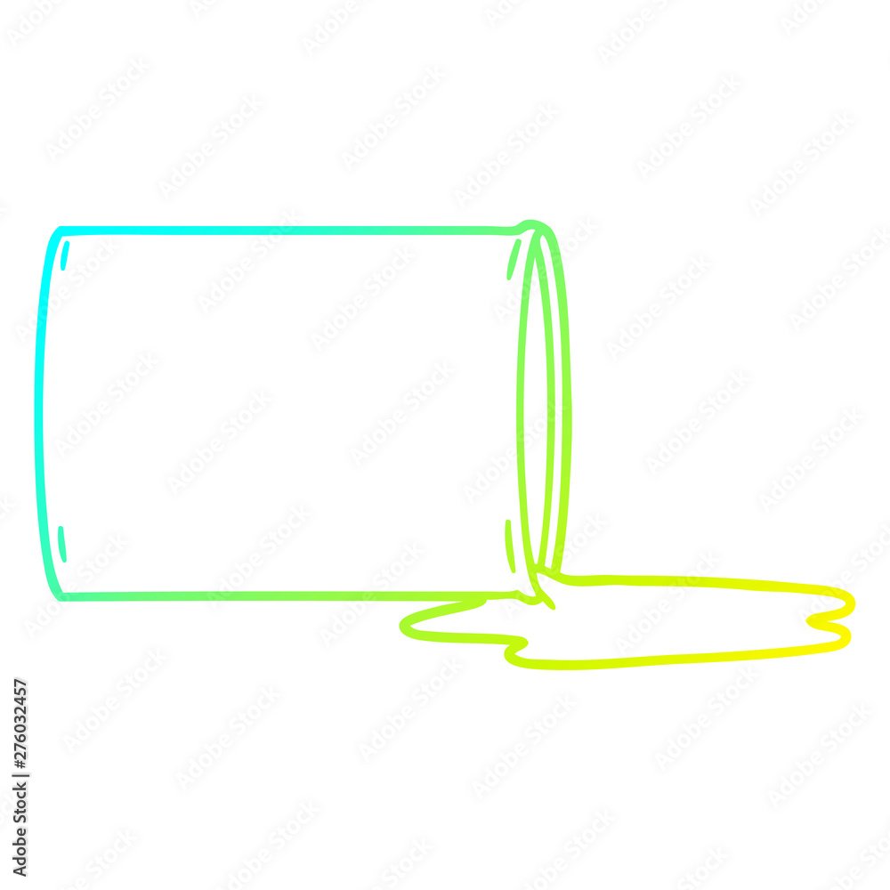 cold gradient line drawing cartoon toxic waste cold gradient line drawing cartoon toxic waste
