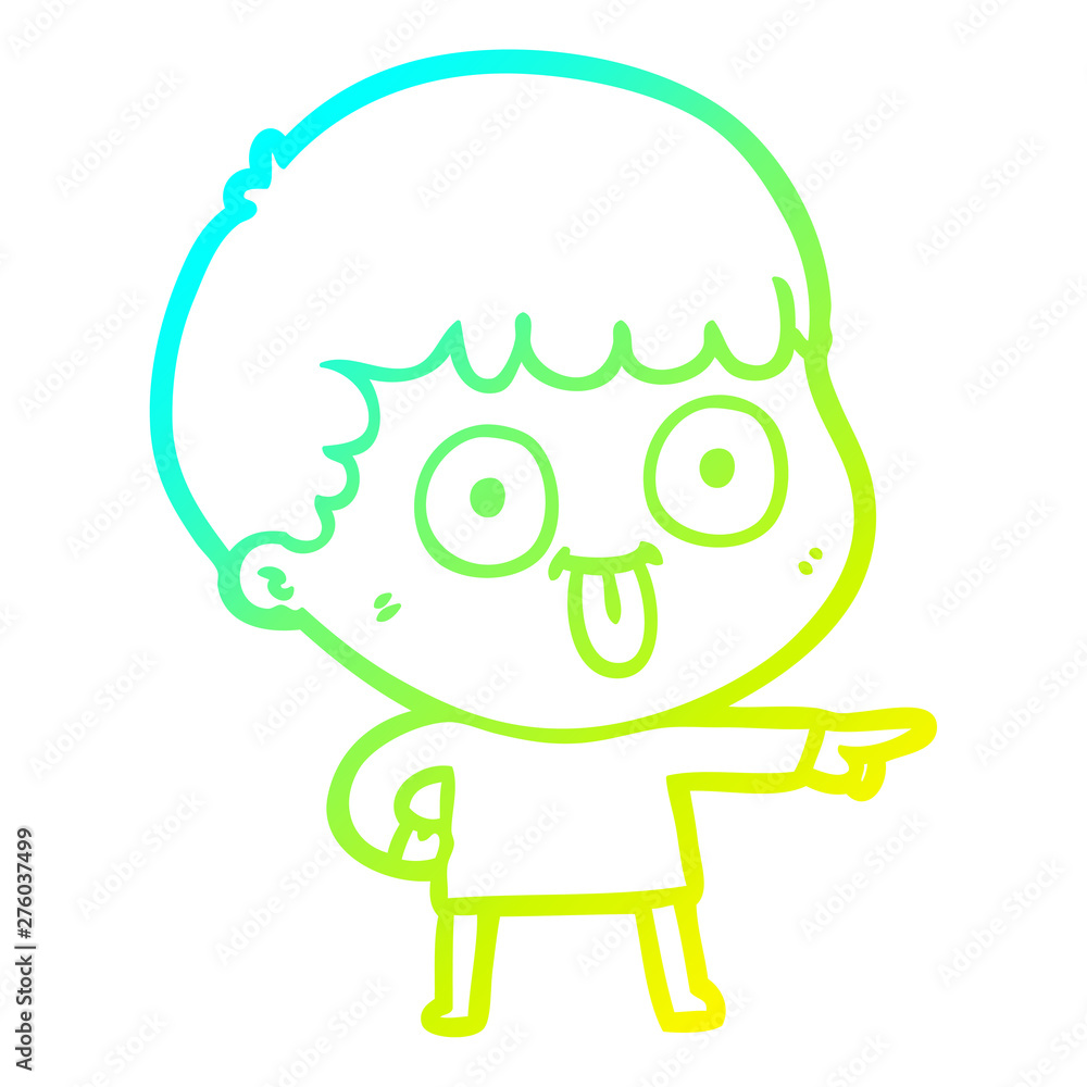 cold gradient line drawing cartoon man staring cold gradient line drawing cartoon man staring