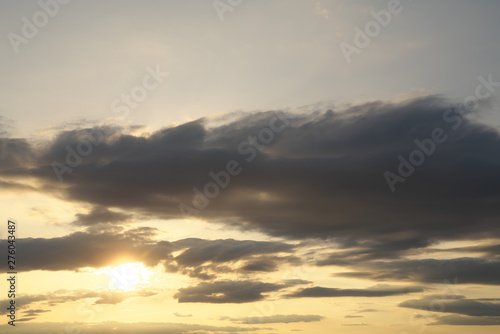 Sunset and Cloud Evening Sky © image360