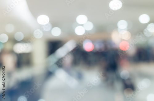 abstract background of shopping mall