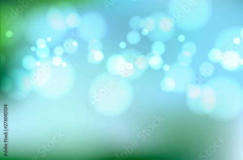 Abstract bokeh lights with soft light background illustration