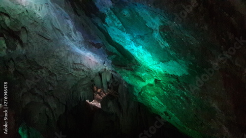 фотографія colorful borra caves in the araku valley formed naturally