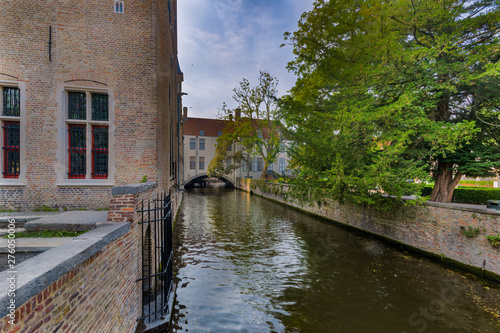 walking in Bruges, belgium