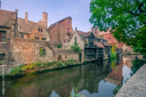 walking in Bruges, belgium