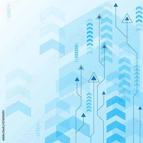 arrow speed background and technology data load