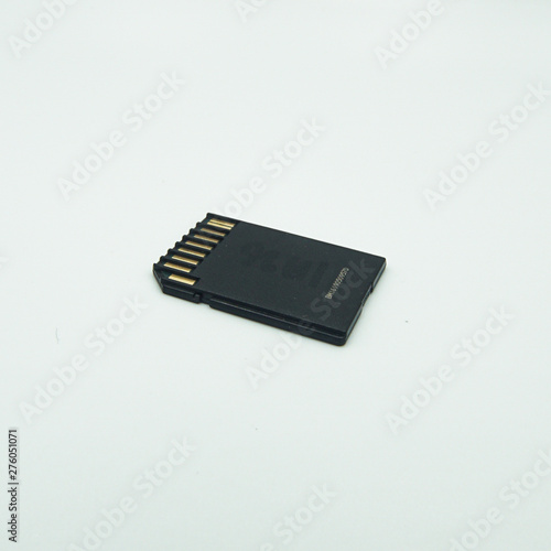 memory isolated on white background