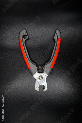 Dog nail clippers isolated on white background
