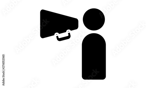 Promotion icon for marketing and advertising
