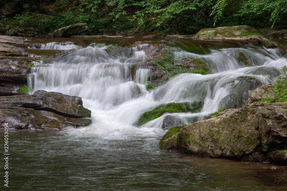 Water fall on Little Pigeon river Water fall on Little Pigeon river