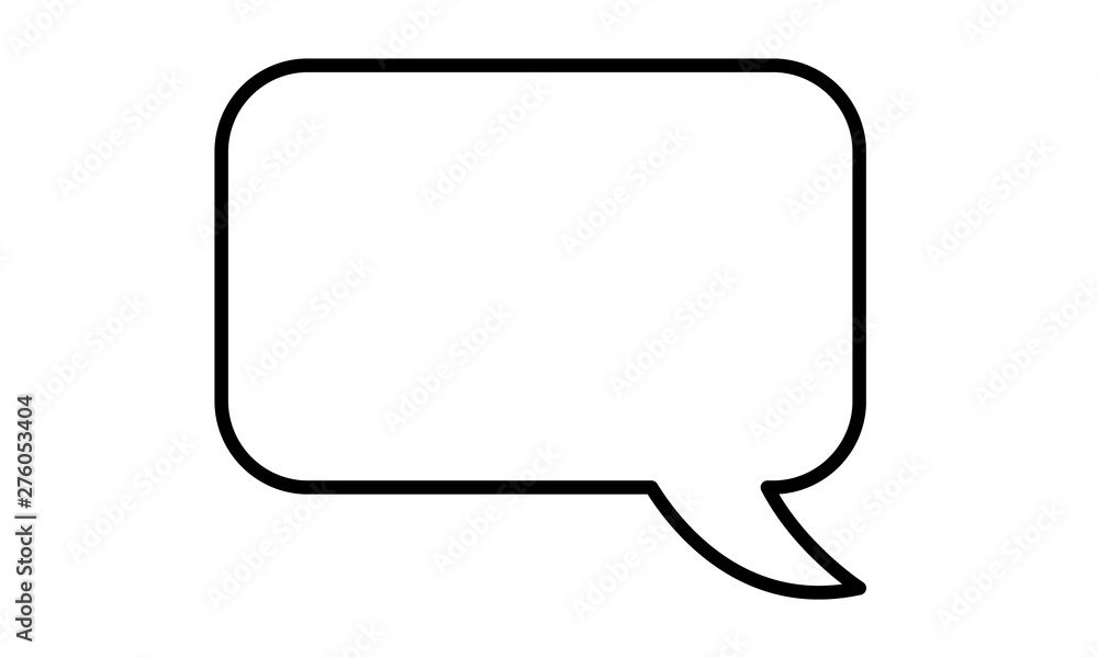 Speech bubble icons set for dialogue and conversation Speech bubble icons set for dialogue and conversation