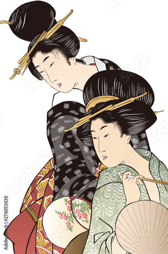 浮世絵　女性　その34