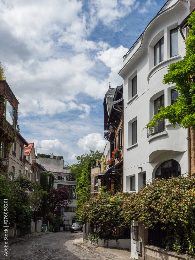 Obraz premium square Montsouris dans le Paris insolite