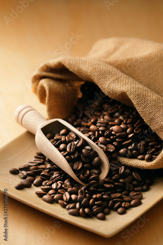 Fotografie コーヒー豆　Coffee beans