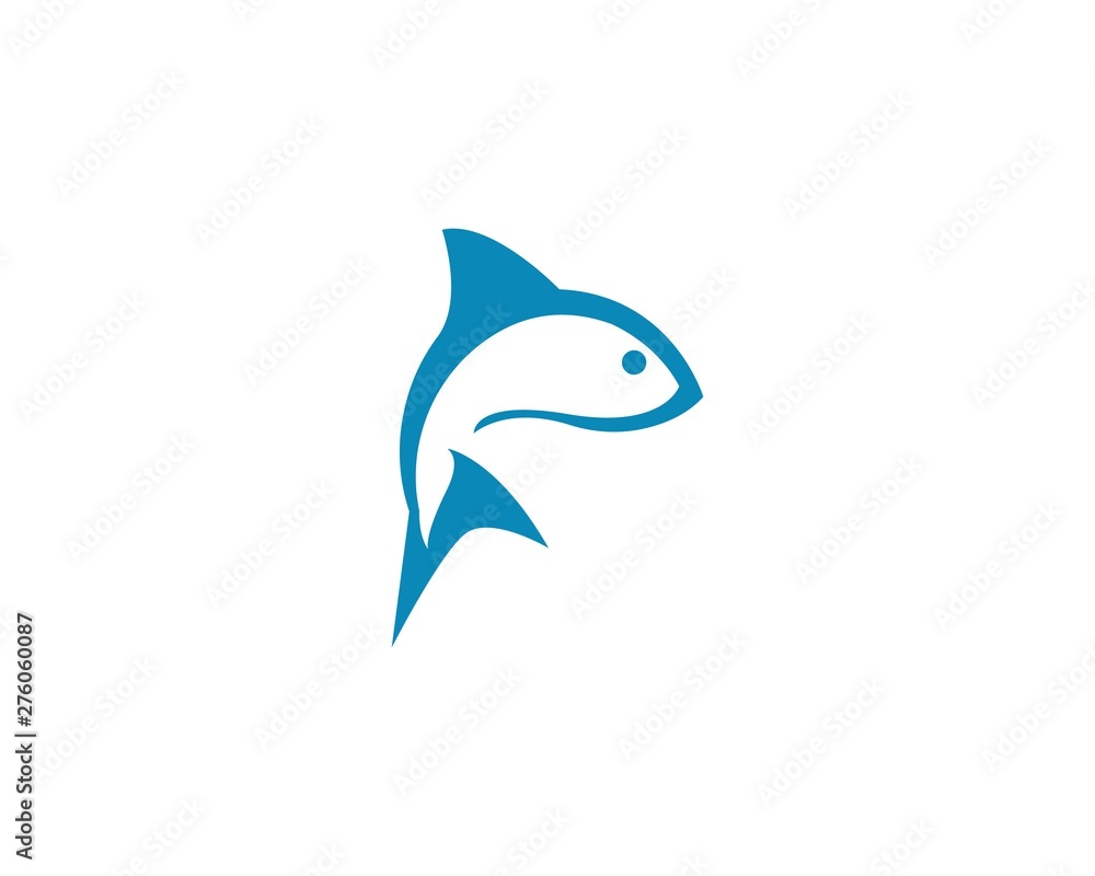Fish logo template Creative vector symbol Fish logo template Creative vector symbol