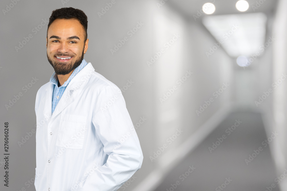 African doctor portrait African doctor portrait