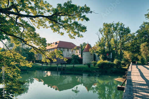 castle Otocec near the river Krka - Slovenia