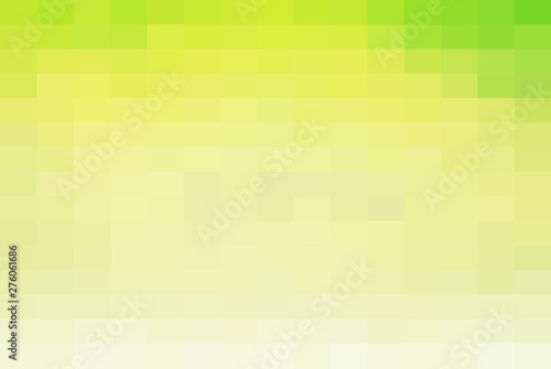 Abstract Green geometric Background, Creative Design Templates. Pixel art Grid Mosaic, 8 bit vector background.