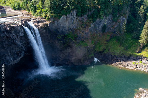 waterfall in forest