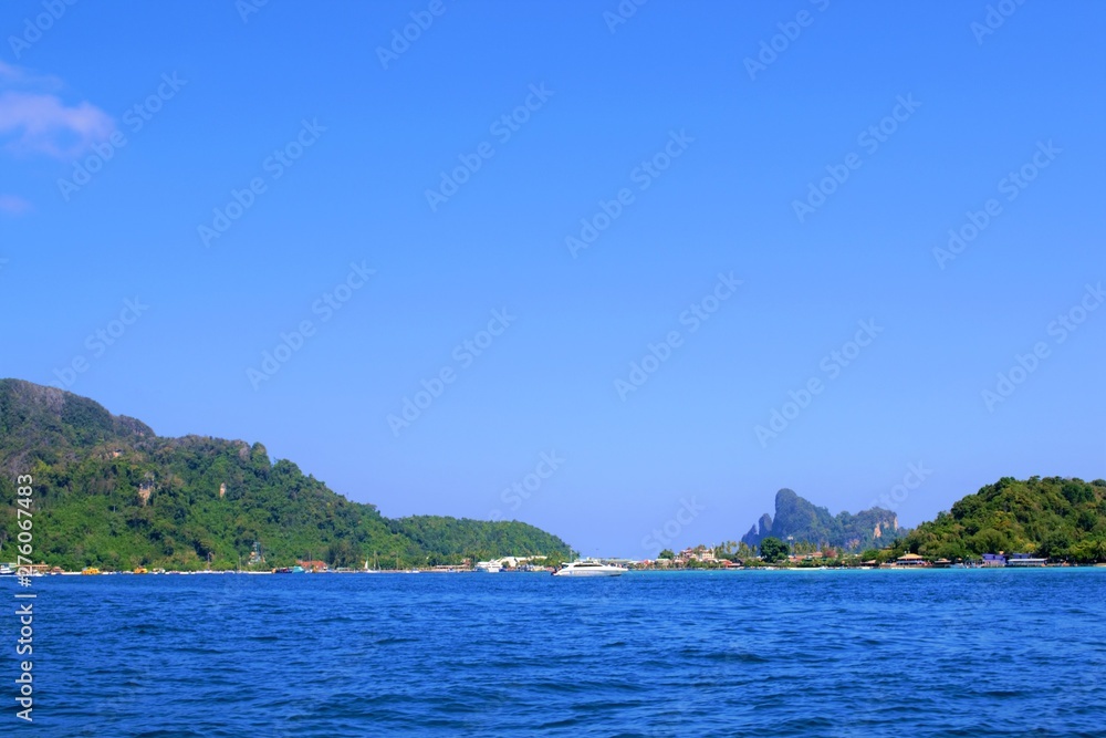 Beautiful view of the Phi Phi Island