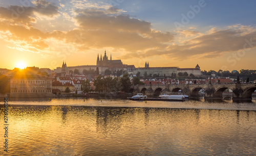 Sunset in Prague