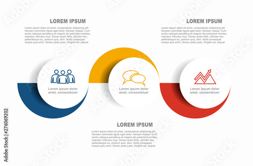 Infographic design template with place for your data. Vector illustration.