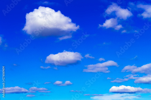 blue sky with clouds © Николай Глухов
