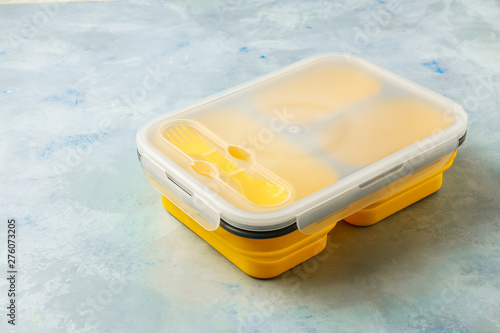 Yellow Collapsible Bento Bo...